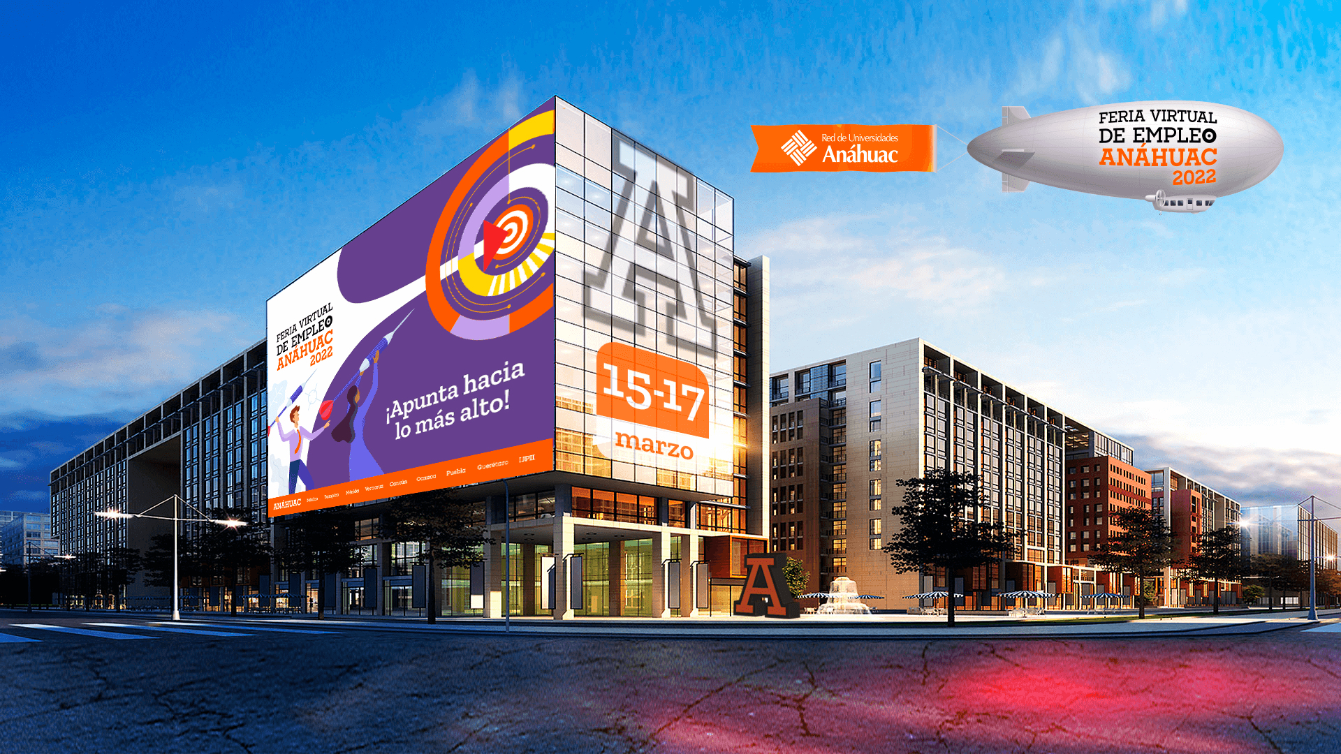 feria virtual de empleo de red anáhuac 2022: la correcta inserción del talento anáhuac