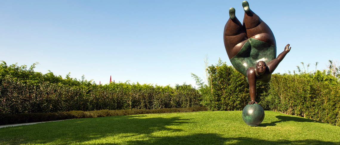 Jardín laberinto de los sentidos