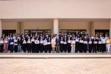 Foto grupal de la delegación que acudió a LiderA.